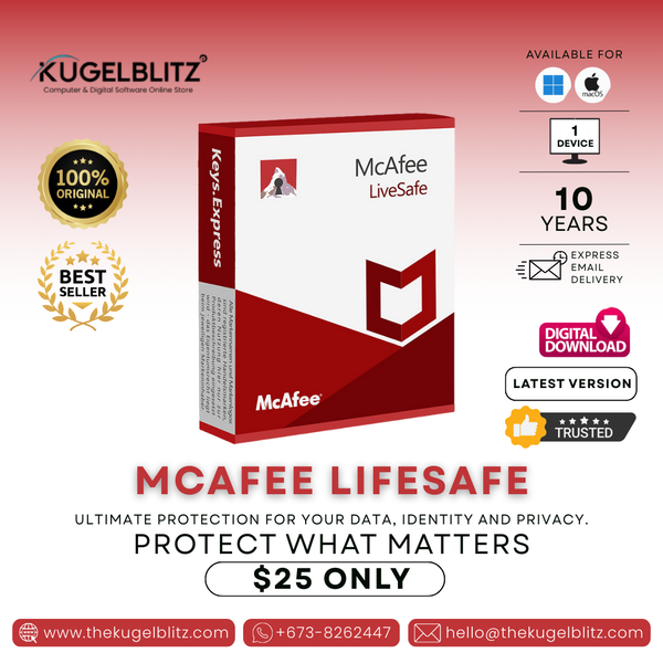 McAfee LiveSafe Genuine Antivirus